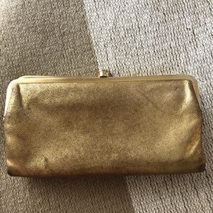 Hobo Lauren Clutch - Gold